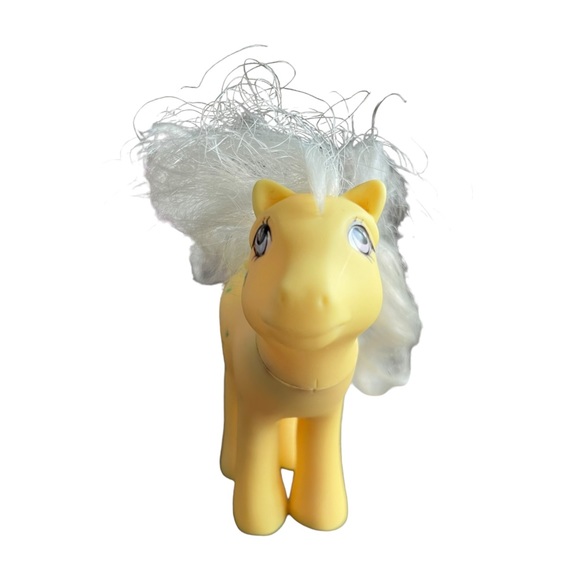 Rosedust Flutter Pony 4 in. No Wings G1 Vintage 1986 My Little Pony As Is - Picture 10 of 15